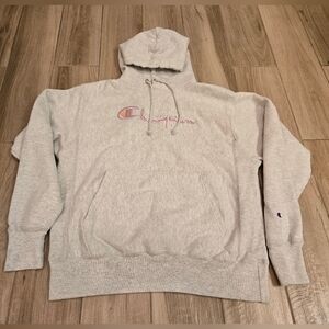 Women's Champion Embroidered Hoodie, M